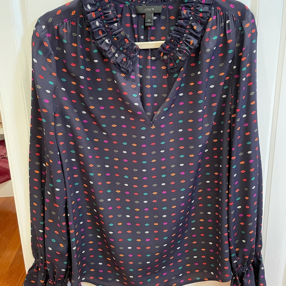 J.Crew silky material
